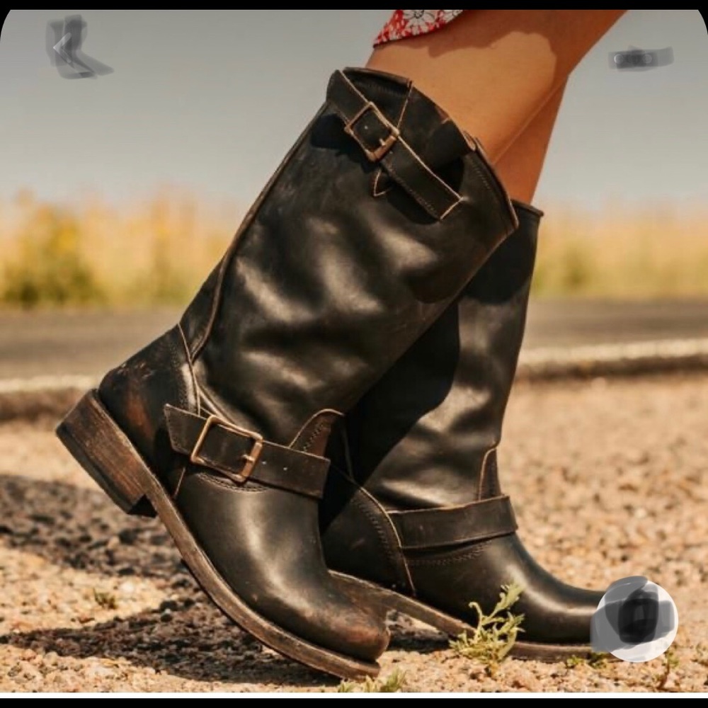 Black Freebird Crosby boots